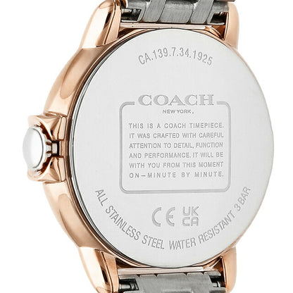 コーチ ARDEN クオーツ 腕時計 ブランド レディース COACH 14503604 アナログ ホワイト ピンクゴールド 白 14503604