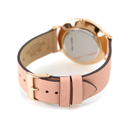 コーチ 腕時計 ブランド レディース ペリー 36mm 花 クオーツ 14503770 ホワイト ピンク 14503770