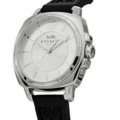 コーチ BOYFRIEND SMALL クオーツ 腕時計 ブランド レディース COACH 14503877 アナログ シルバー ブラック 黒 14503877