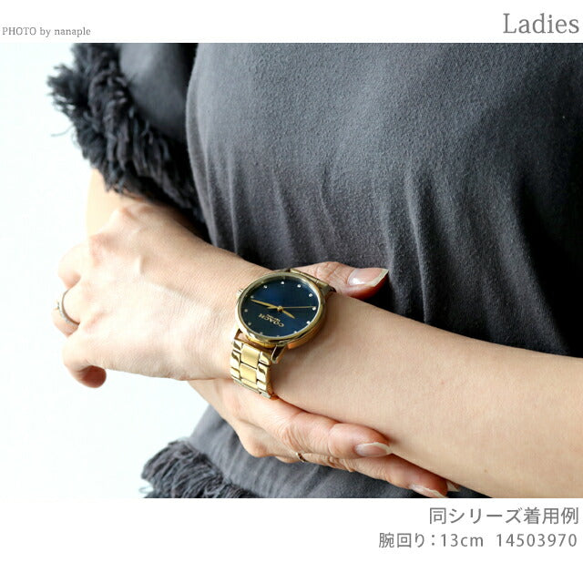 COACH アナログクォーツ腕時計 ブラック COACH 並行輸入品 コーチ 腕時計 キャス レディース ブラック