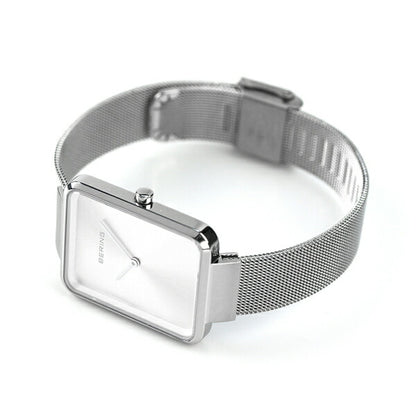 ベーリング 時計 レディース スマート スクエアコレクション 28mm 腕時計 ブランド 14528-000 シルバー 14528-000