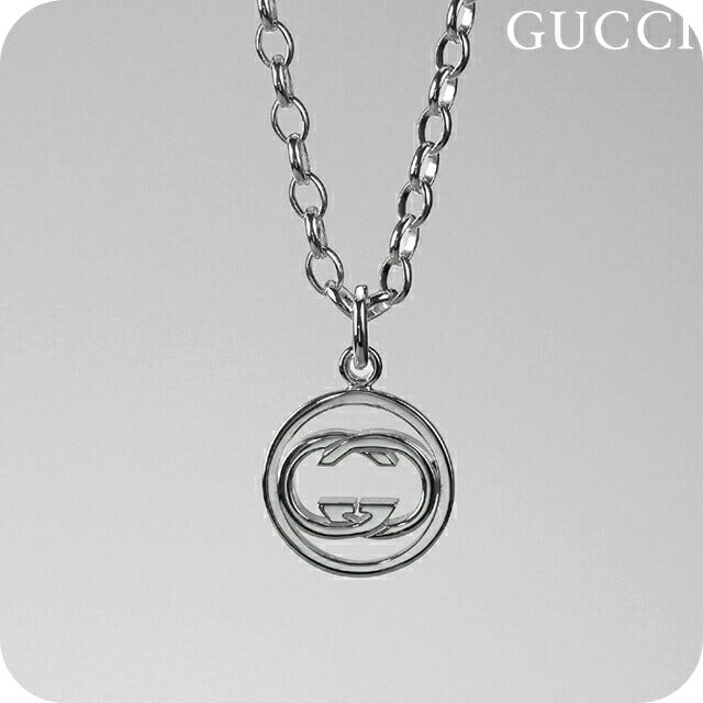 グッチ ネックレス GUCCI チェーン ペンダント シルバー925 ユニセックス メンズ レディース 147749 J8400 8106 シルバー アクセサリー 記念品 ギフト 147749-J8400-8106