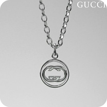 グッチ ネックレス GUCCI チェーン ペンダント シルバー925 ユニセックス メンズ レディース 147749 J8400 8106 シルバー アクセサリー 記念品 ギフト 147749-J8400-8106