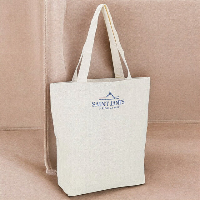 セントジェームス トートバッグ メンズ レディース ブランド SAINT JAMES 1478 エクリュ 1478-EC-GI