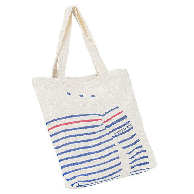 セントジェームス トートバッグ メンズ レディース ブランド SAINT JAMES 1478 エクリュ 1478-EC-GI