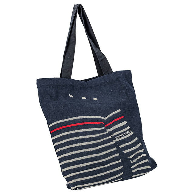 セントジェームス トートバッグ メンズ レディース ブランド SAINT JAMES 1478 ネイビー 1478-MA-EC