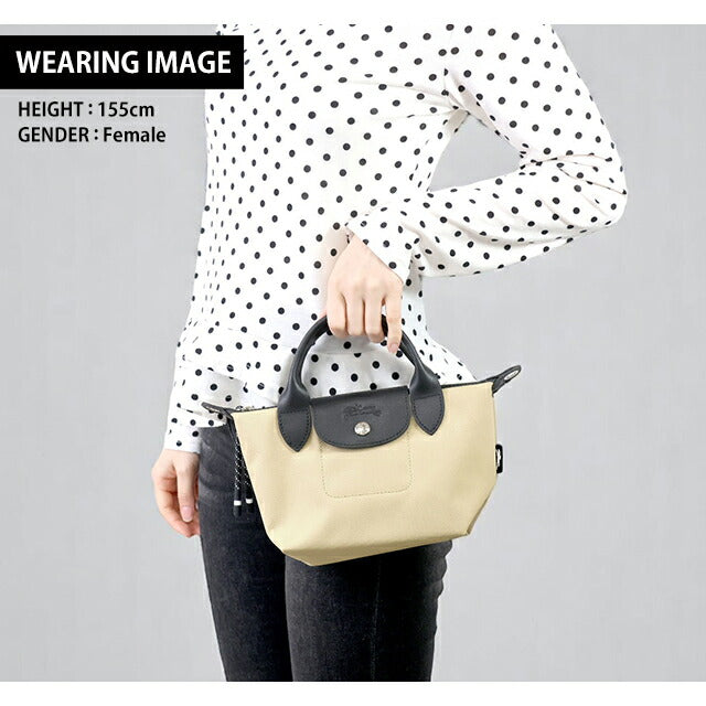 Longchamp ハンドバッグ 2WAYショルダーバッグ #ライトピンク LONGCHAMP ロンシャン ハンドバッグ ショルダーバッグ 2way プリ