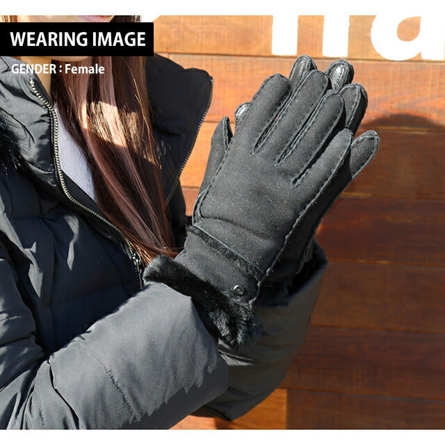 アグ 手袋 レディース ブランド UGG SHEEPSKIN SEAMED GLOVE Sサイズ