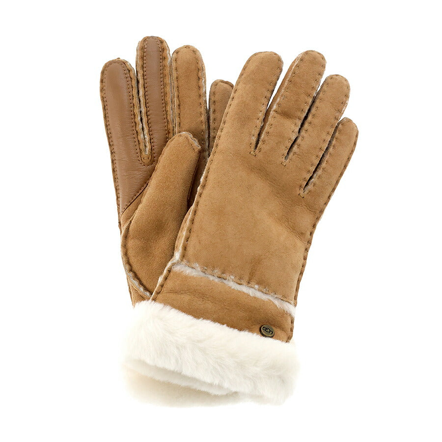 アグ 手袋 レディース ブランド UGG SHEEPSKIN SEAMED GLOVE Mサイズ
