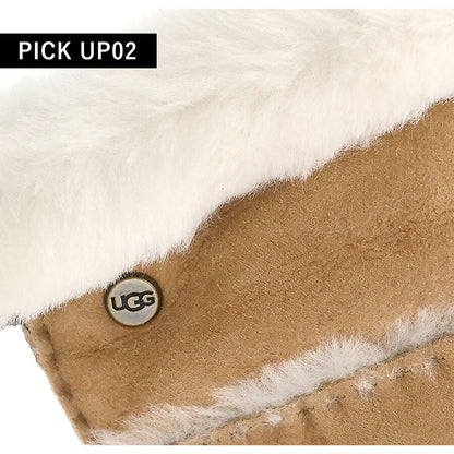 アグ 手袋 レディース ブランド UGG SHEEPSKIN SEAMED GLOVE Mサイズ 17371 Chestnut 小物 17371-CHE-M
