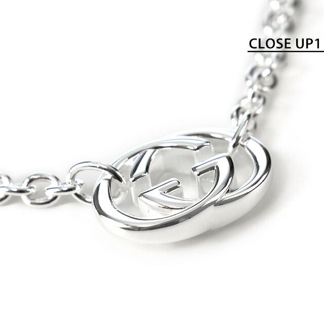 グッチ ネックレス GUCCI ダブルG ペンダント シルバー925 メンズ レディース 190489 J8400 8106 シルバー アクセサリー 記念品 プレゼント ギフト 190489-J8400-8106