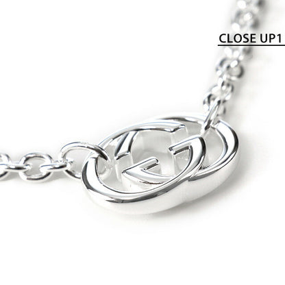 グッチ ネックレス GUCCI ダブルG ペンダント シルバー925 メンズ レディース 190489 J8400 8106 シルバー アクセサリー 記念品 プレゼント ギフト 190489-J8400-8106