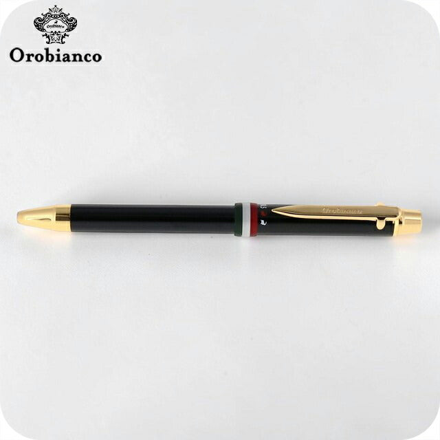 オロビアンコ 多機能ペン ブランド Orobianco トリプロ ボールペン シャープペンシル 1953201 ブラックGT 1953201