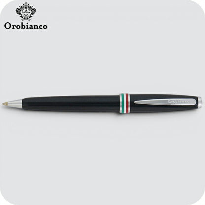 オロビアンコ ボールペン ブランド Orobianco アウラ 1953346 ジェットブラックCT 1953346