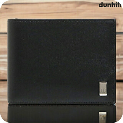 ダンヒル 二つ折り財布 メンズ ブランド Sidecar 革 レザーウォレット 小銭入れあり レザー 19F2F32AT001R ブラック 財布 19F2F32AT001R