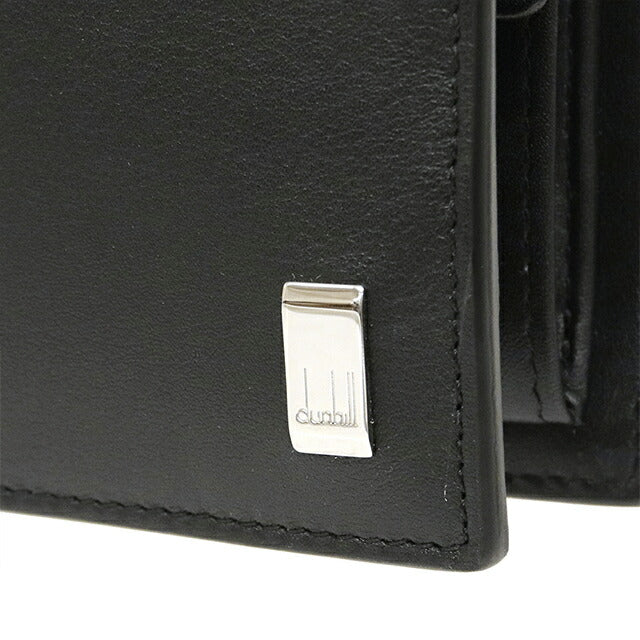 ダンヒル 二つ折り財布 メンズ ブランド Sidecar 革 レザーウォレット 小銭入れあり レザー 19F2F32AT001R ブラック 財布 19F2F32AT001R