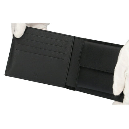 ダンヒル 財布 二つ折り財布 メンズ 革 レザーウォレット 小銭入れ dunhill サイドカー 19F2F32SGR ブラック 記念品 プレゼント ギフト 19F2F32SGR