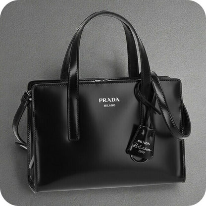 プラダ ハンドバッグ レディース ブランド PRADA レザー 1BA357 ブラック 1BA357SPAZZOOO-NER