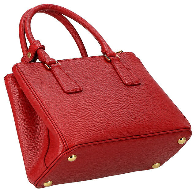 プラダ 1BA896 S/LU/FUOCO 手提げバッグ Alabaster Pink Small Prada Galleria Saffiano leather bag | PRADA
