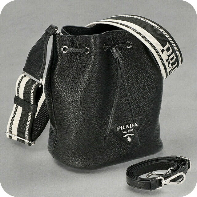 プラダ ショルダーバッグ レディース ブランド PRADA 1BE060 ブラック 1BE060V-DAIS3OO-NER
