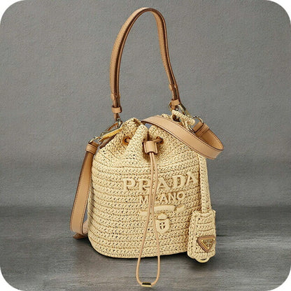 プラダ ハンドバッグ レディース ブランド PRADA 1BE068 ナチュラルベージュ 1BE068N-FIBOUO-NAT