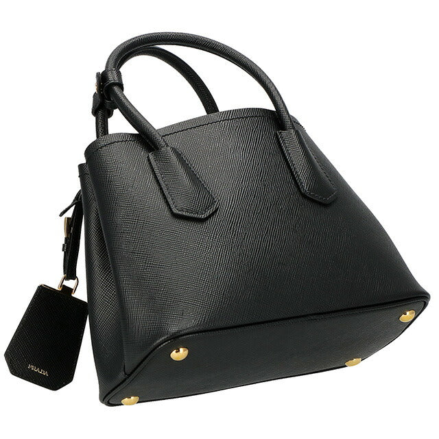 プラダ ハンドバッグ レディース ブランド PRADA レザー 1BG443 ブラック 1BG443S-CUIRXOO-NER