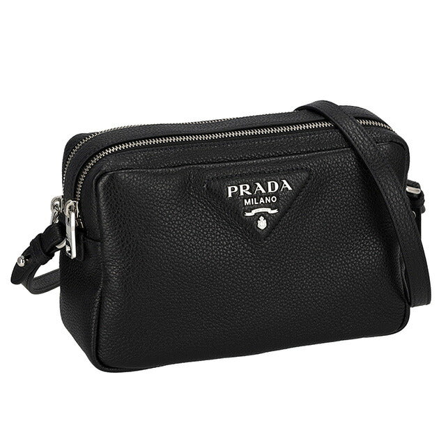 プラダ ショルダーバッグ レディース ブランド PRADA レザー 1BH089 ブラック 1BH082V-DAIS3OM-NER
