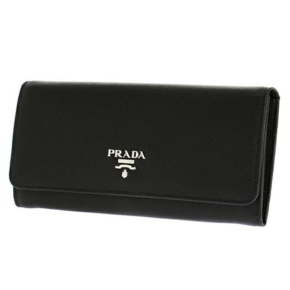 プラダ 長財布 レディース ブランド PRADA レザー ITALY 1MH132 NER ブラック ウォレット 高級 おしゃれ プレゼント 実用的