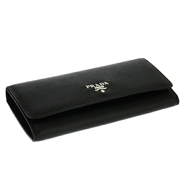 プラダ 長財布 レディース ブランド PRADA レザー ITALY 1MH132 NER ブラック ウォレット 高級 おしゃれ プレゼント 実用的
