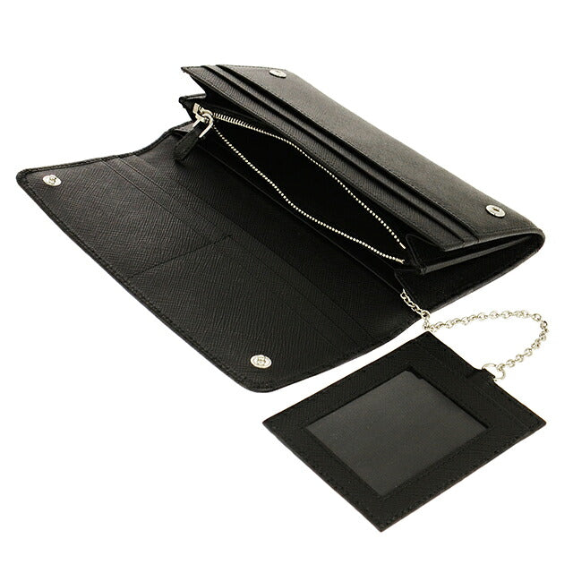 プラダ 長財布 レディース ブランド PRADA レザー ITALY 1MH132 NER ブラック ウォレット 高級 おしゃれ プレゼント 実用的