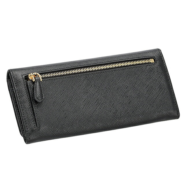 プラダ 長財布 レディース ブランド PRADA レザー ITALY 1MH132 NER ブラック ウォレット 高級 おしゃれ プレゼント 実用的