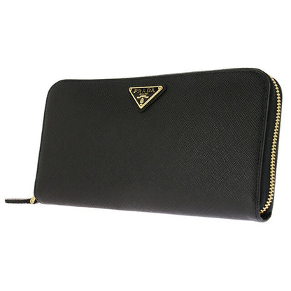 プラダ 長財布 レディース ブランド PRADA レザー 1ML506 ブラック 1ML506S-TRIAN-NER