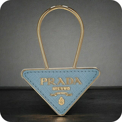 プラダ キーリング レディース ブランド PRADA 1PP301 ゴールド/ライトブルー 1PP301SAFF-AST