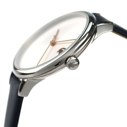 ラコステ 時計 34mm クオーツ レディース 腕時計 ブランド 2001100 シルバー ネイビー 2001100