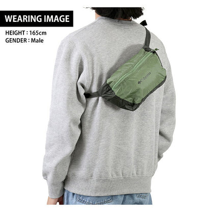 コロンビア ヒップバック メンズ レディース ブランド ボディバッグ クロスボディバッグ 100%Nylon 2093271 グリーン バッグ 2093271-352