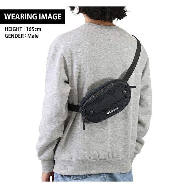 コロンビア ヒップバック メンズ レディース ブランド ボディバッグ クロスボディバッグ 100%Polyester 2094541 ブラック バッグ 2094541-010