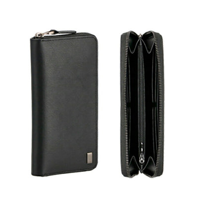 ダンヒル 長財布 メンズ ブランド dunhill レザー 21FS218SG001R ブラック 21FS218SG001R