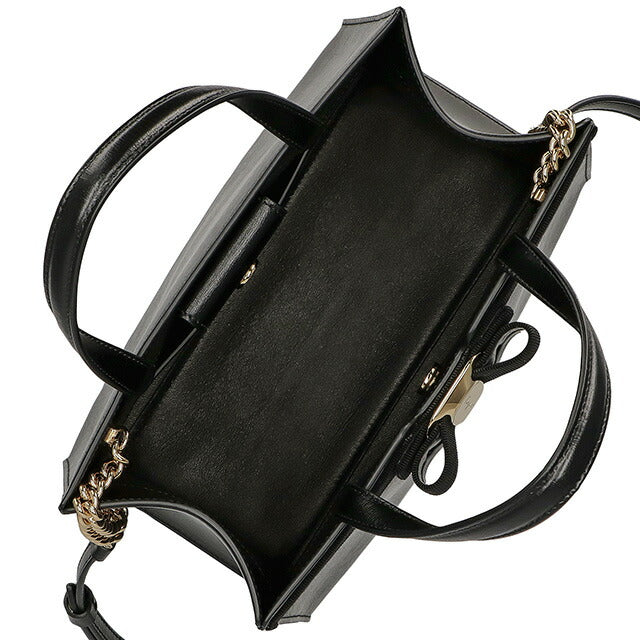 フェラガモ ハンドバッグ レディース ブランド Ferragamo 21I290CALF NER 734 058 ブラック 21I290CALF-NER-734-058
