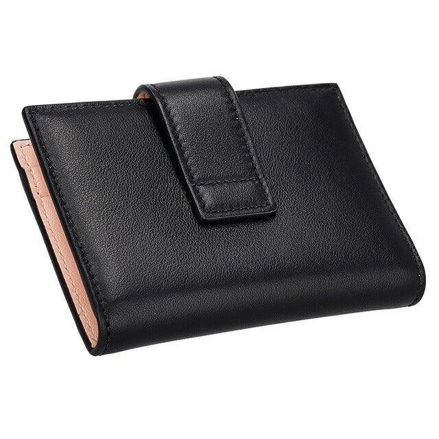 フェラガモ カードケース レディース ブランド Ferragamo 220552CALF NE NP 770 880 ブラック/ピンク 220552CALF-NE-NP-770-880