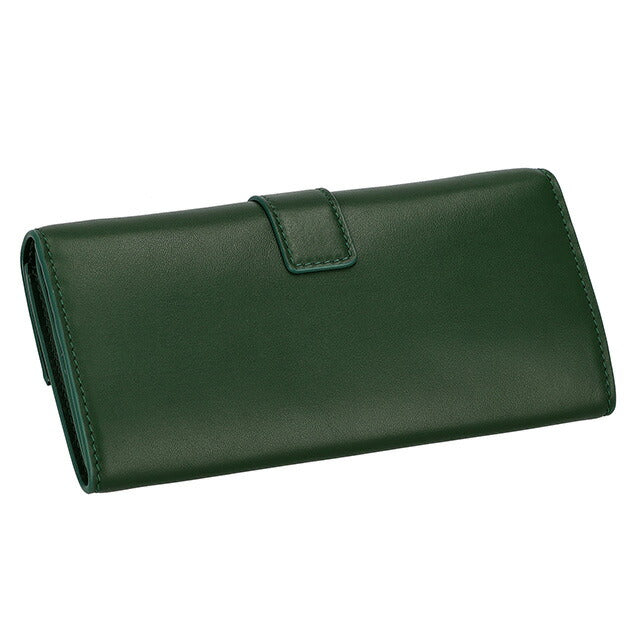 フェラガモ 長財布 レディース ブランド Ferragamo 220668CALF FORGR 775 133 グリーン 220668CALF-FORGR-775-133