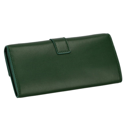フェラガモ 長財布 レディース ブランド Ferragamo 220668CALF FORGR 775 133 グリーン 220668CALF-FORGR-775-133