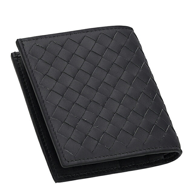 ボッテガ・ヴェネタ 二つ折り財布 二折財布 メンズ ブランド BOTTEGA VENETA 222338-V47W1 2015 ダークグレー ウォレット 高級 おしゃれ プレゼント 実用的
