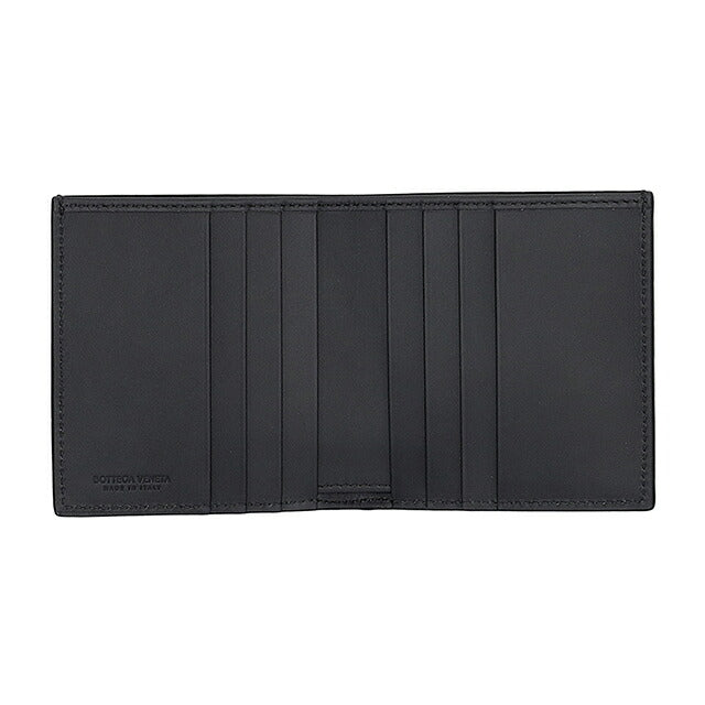 ボッテガ・ヴェネタ 二つ折り財布 二折財布 メンズ ブランド BOTTEGA VENETA 222338-V47W1 2015 ダークグレー ウォレット 高級 おしゃれ プレゼント 実用的