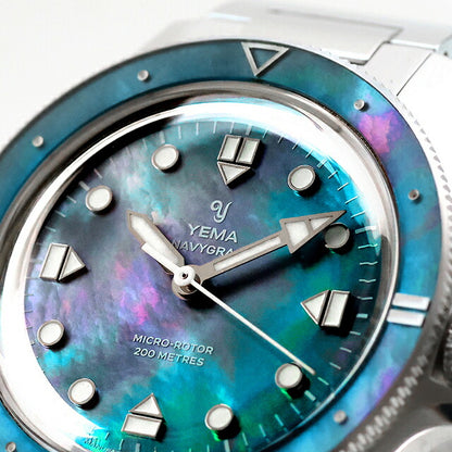 22.25.20.55.SNL.M | Yema Navy Graph Pearl CMM.20 限量版 自动上链