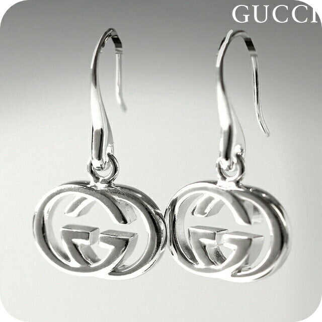 グッチ ピアス GUCCI インターロッキングG シルバー925 レディース 223321 J8400 8106 シルバー アクセサリー 223321-J8400-8106