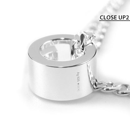 グッチ ネックレス GUCCI カットアウトG ペンダント シルバー925 Gリング メンズ レディース 223351 J8400 8106 シルバー アクセサリー 記念品 ギフト 223351-J8400-8106