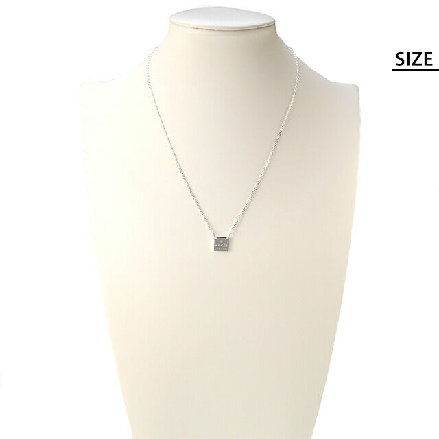 グッチ ネックレス メンズ レディース ブランド トレードマーク スターリングシルバー プレート 223514 J8400 8106 シルバー アクセサリー 223514-J8400-8106