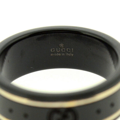 グッチ リング メンズ レディース ブランド GUCCI 225985-I19A1 ブラック 225985-I19A1-8061-13