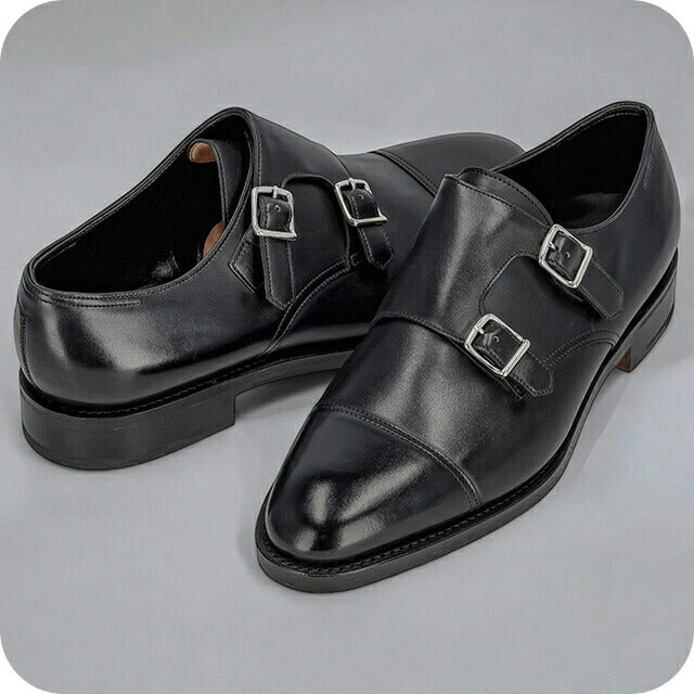 ジョンロブ ビジネスシューズ メンズ ブランド JOHN LOBB レザー 228032L ブラック 228032L-1R-8-5