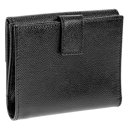 フェラガモ 二つ折り財布 レディース ブランド Ferragamo 22C877PEBBLE NER 673 998 ブラック 22C877PEBBLE-NER-673-998